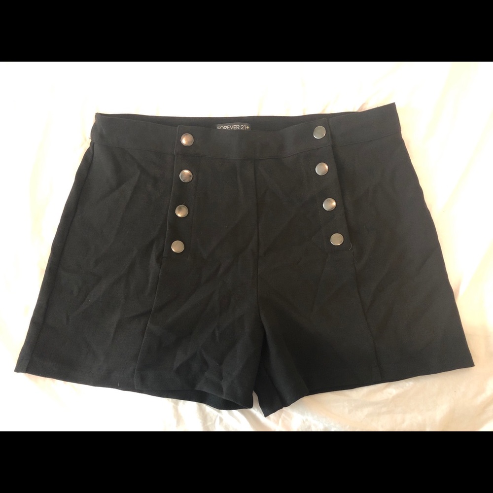 Double Breasted Shorts